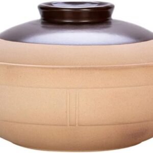 Ceramic Casserole Clay Earthenware Pot: Chinese Stew Pot Soup Pot Cooking Pot Stockpot with Lid Kitchen Cookware 1000ml