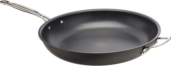 622-36H  Nonstick Hard-Anodized 14-Inch Open Skillet with Helper Handle, Black