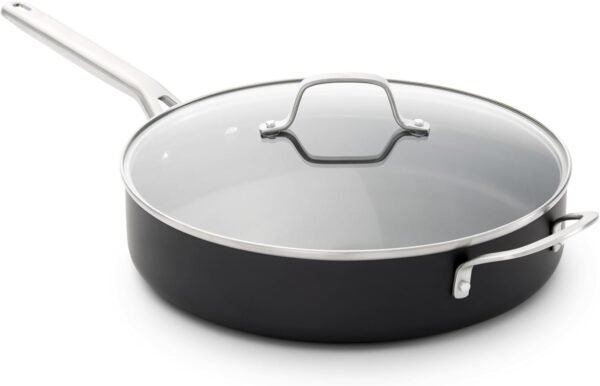 Hard-Anodized Nonstick 5-Qt. Sauté Pan with Lid